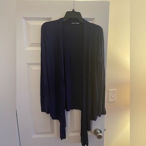 Michael Stars Light Cardigan Navy Long Sleeve